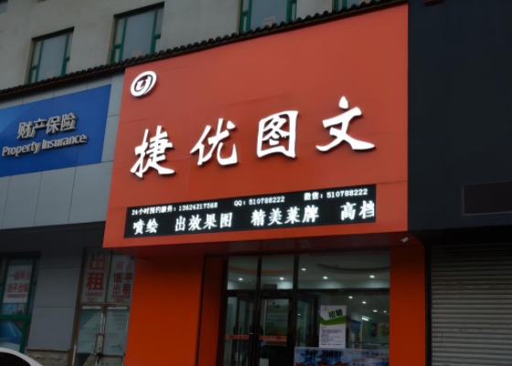复印店门头制作