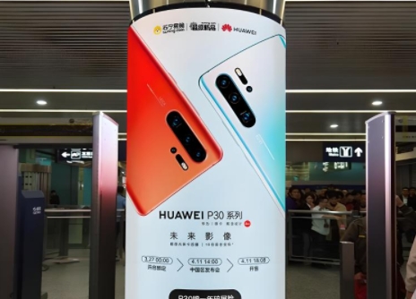 柱子灯箱制作