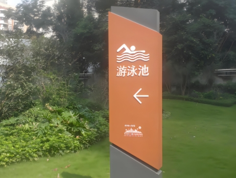 立柱导视牌制作